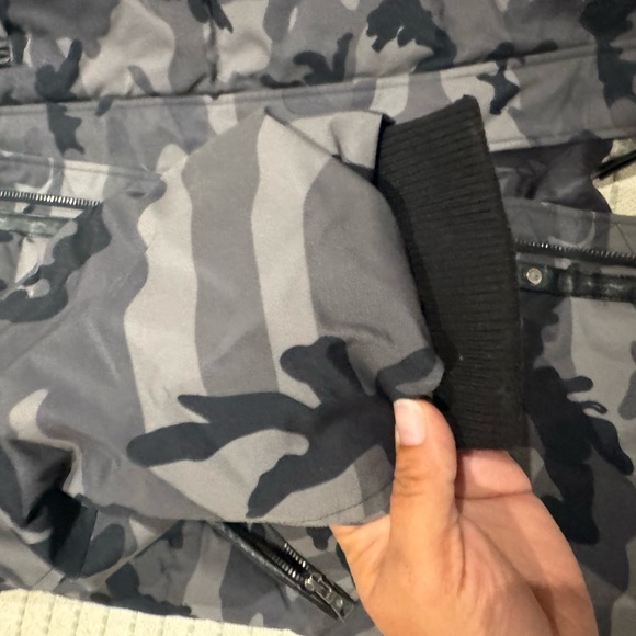 Point zero mens down jacket with fur - Picture 8 of 8